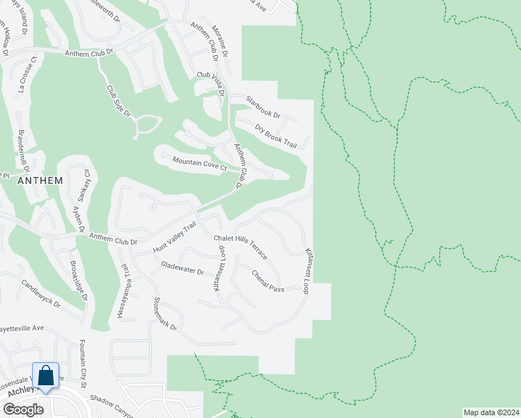 map of restaurants, bars, coffee shops, grocery stores, and more near 20 Kittansett Loop in Henderson