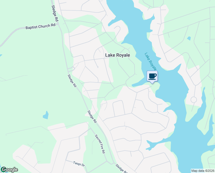 map of restaurants, bars, coffee shops, grocery stores, and more near 122 Navajo Drive in Lou