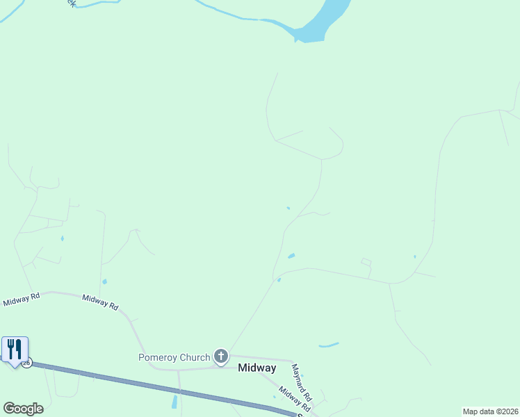 map of restaurants, bars, coffee shops, grocery stores, and more near 465 Old Eagle Creek Road in Smithville