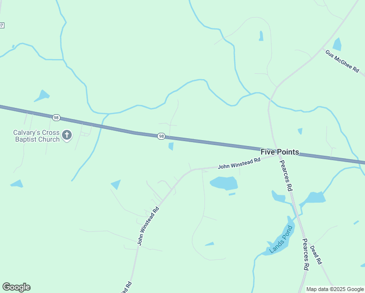 map of restaurants, bars, coffee shops, grocery stores, and more near 1569 North Carolina 98 in Louisburg