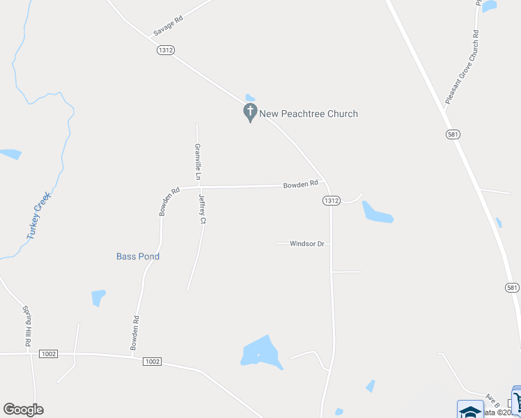 map of restaurants, bars, coffee shops, grocery stores, and more near 2217 Bowden Road in Spring Hope