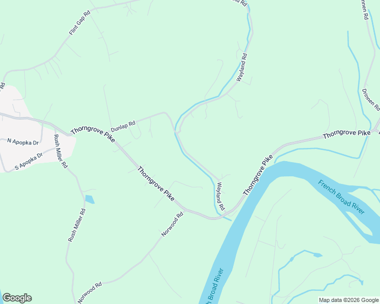 map of restaurants, bars, coffee shops, grocery stores, and more near 2820 Wayland Road in Knoxville