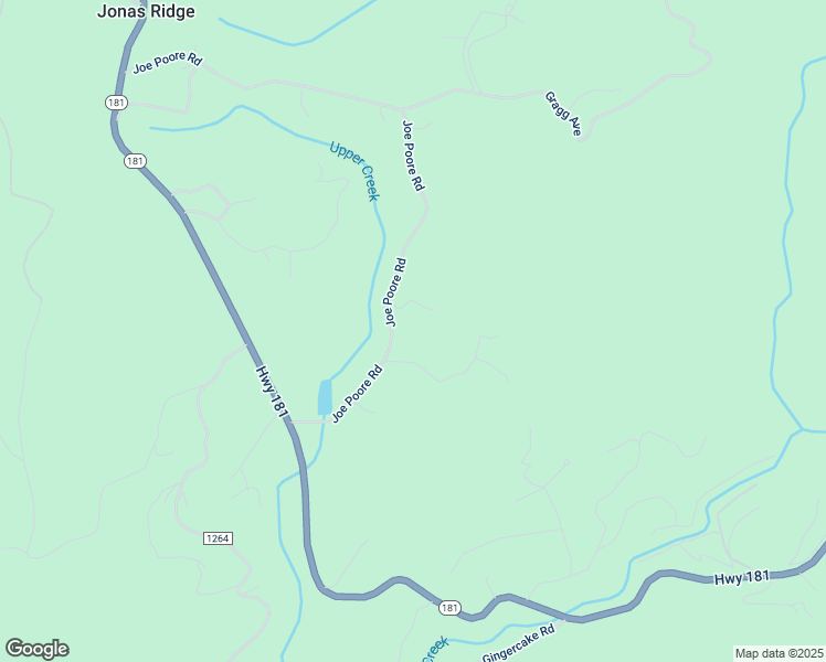 map of restaurants, bars, coffee shops, grocery stores, and more near 7820 Joe Poore Road in Newland