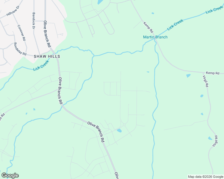 map of restaurants, bars, coffee shops, grocery stores, and more near 1051 Olive Branch Road in Durham