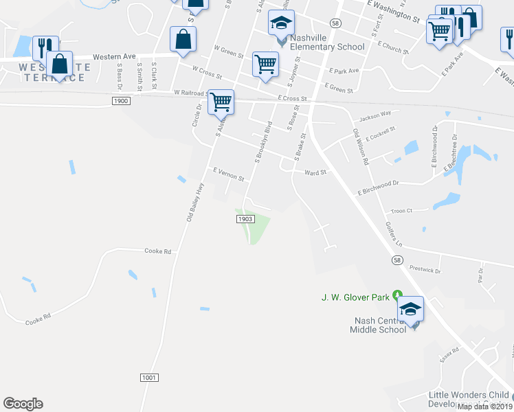 map of restaurants, bars, coffee shops, grocery stores, and more near 300 Meadow Park Drive in Nashville