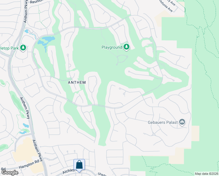 map of restaurants, bars, coffee shops, grocery stores, and more near 15 Golf Crest Court in Henderson