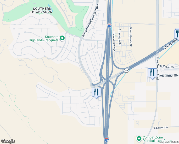 map of restaurants, bars, coffee shops, grocery stores, and more near 12479 Piazzo Street in Las Vegas