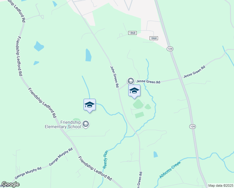 map of restaurants, bars, coffee shops, grocery stores, and more near 925 John Green Road in Winston-Salem