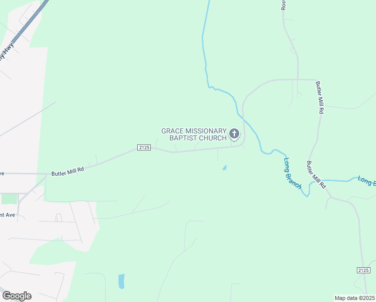 map of restaurants, bars, coffee shops, grocery stores, and more near State Road 2125 in Harmony