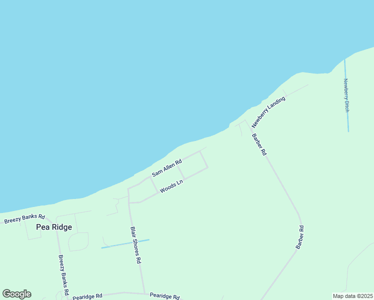 map of restaurants, bars, coffee shops, grocery stores, and more near 449 Sam Allen Road in Roper