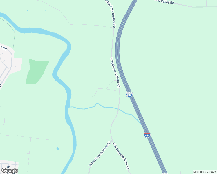 map of restaurants, bars, coffee shops, grocery stores, and more near 7895 West Buckeye Bottom Road in Murfreesboro