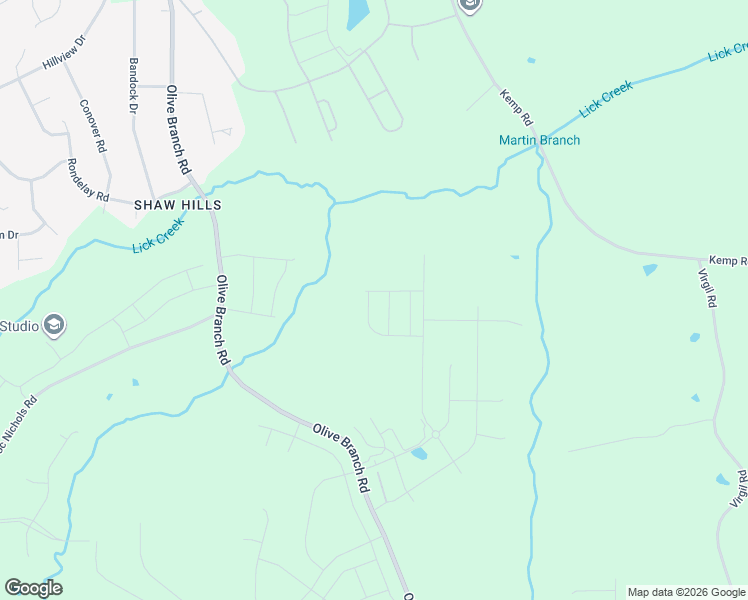 map of restaurants, bars, coffee shops, grocery stores, and more near 1051 Olive Branch Road in Durham