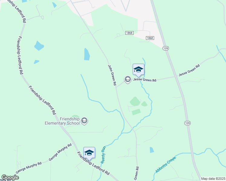 map of restaurants, bars, coffee shops, grocery stores, and more near 925 John Green Road in Winston-Salem