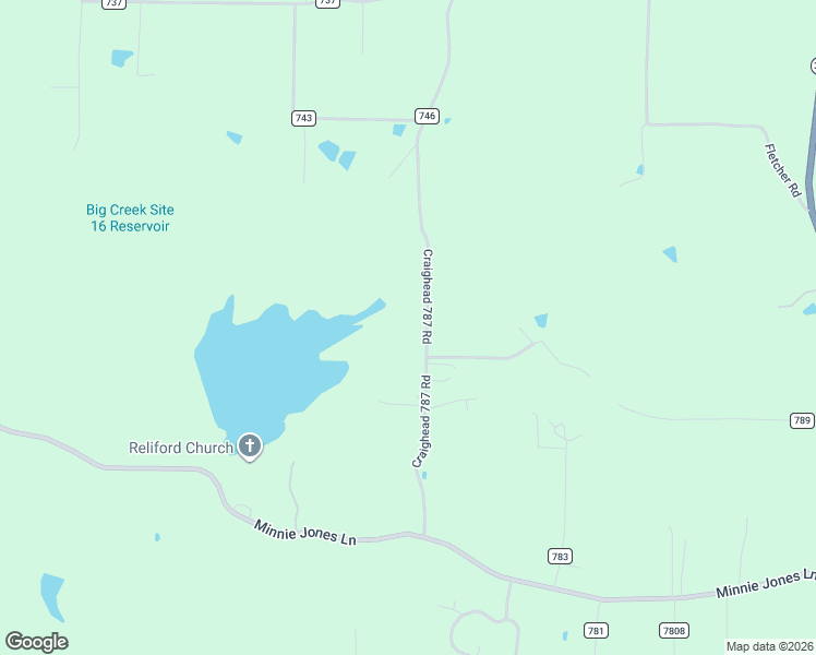 map of restaurants, bars, coffee shops, grocery stores, and more near 279-395 Craighead 787 Road in Jonesboro