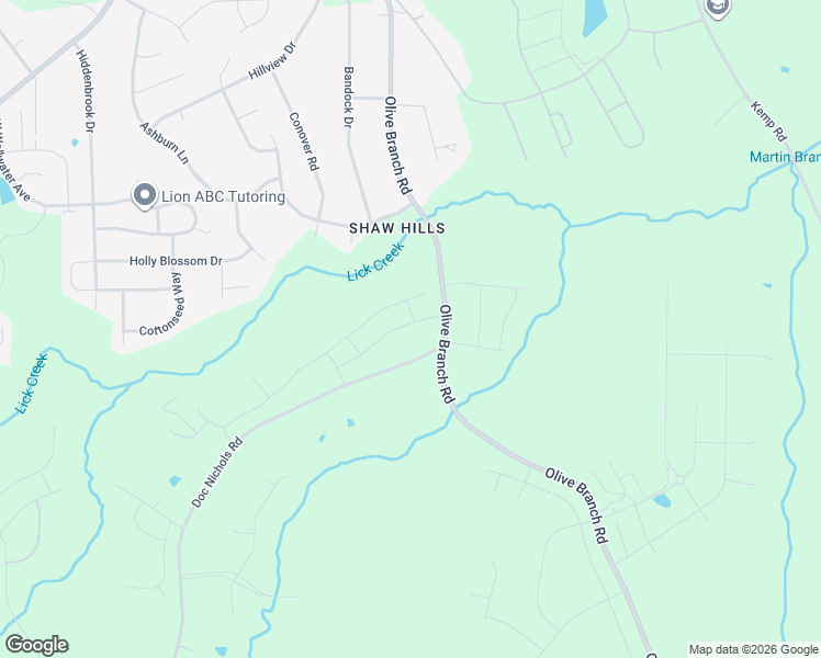 map of restaurants, bars, coffee shops, grocery stores, and more near 512 Olive Branch Road in Durham