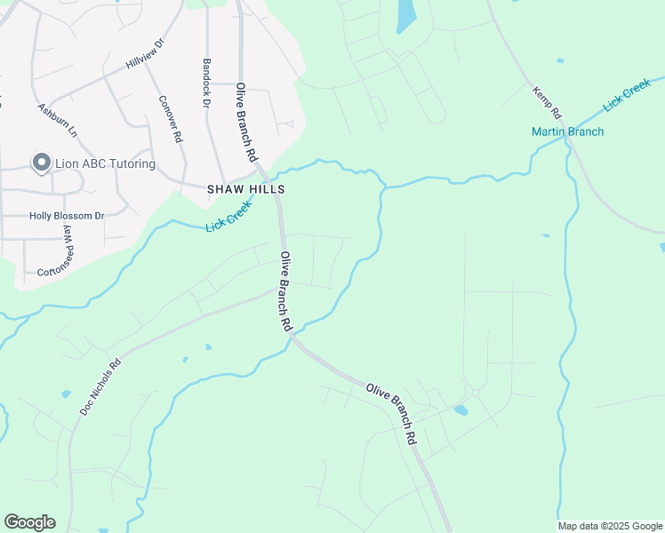 map of restaurants, bars, coffee shops, grocery stores, and more near 551 Olive Branch Road in Durham