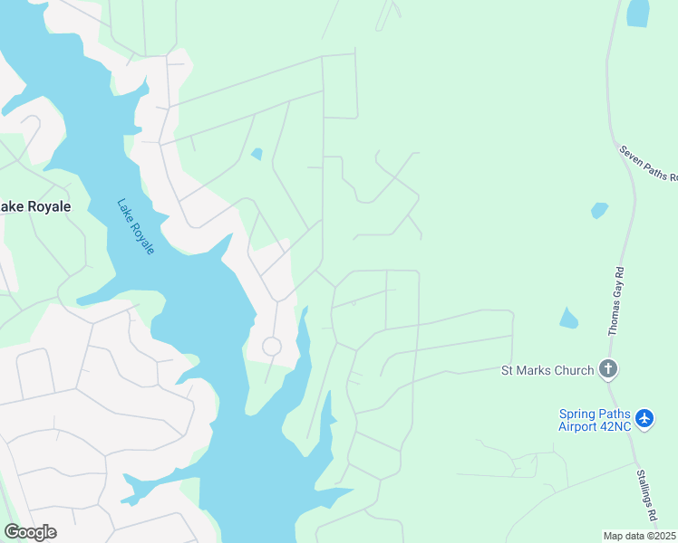 map of restaurants, bars, coffee shops, grocery stores, and more near 196 Buckaroo Drive in Louisburg