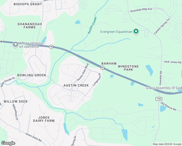 map of restaurants, bars, coffee shops, grocery stores, and more near 205 Plott Hound Lane in Wake Forest