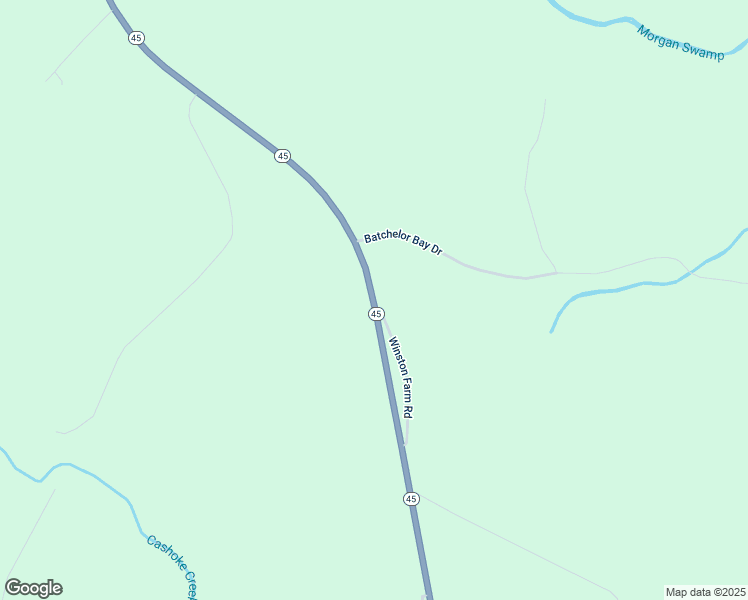 map of restaurants, bars, coffee shops, grocery stores, and more near 1137 North Carolina 45 in Windsor