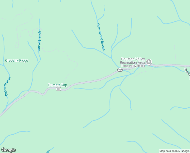 map of restaurants, bars, coffee shops, grocery stores, and more near 1001 N Hwy 107 in Greeneville
