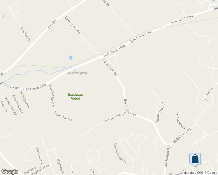 map of restaurants, bars, coffee shops, grocery stores, and more near 7812 Ball Camp Pike in Knoxville