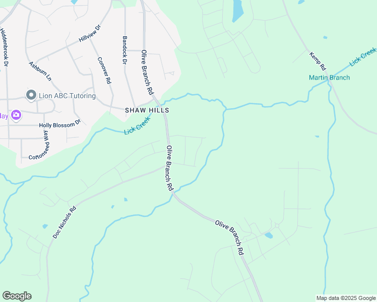 map of restaurants, bars, coffee shops, grocery stores, and more near 519 Olive Branch Road in Durham