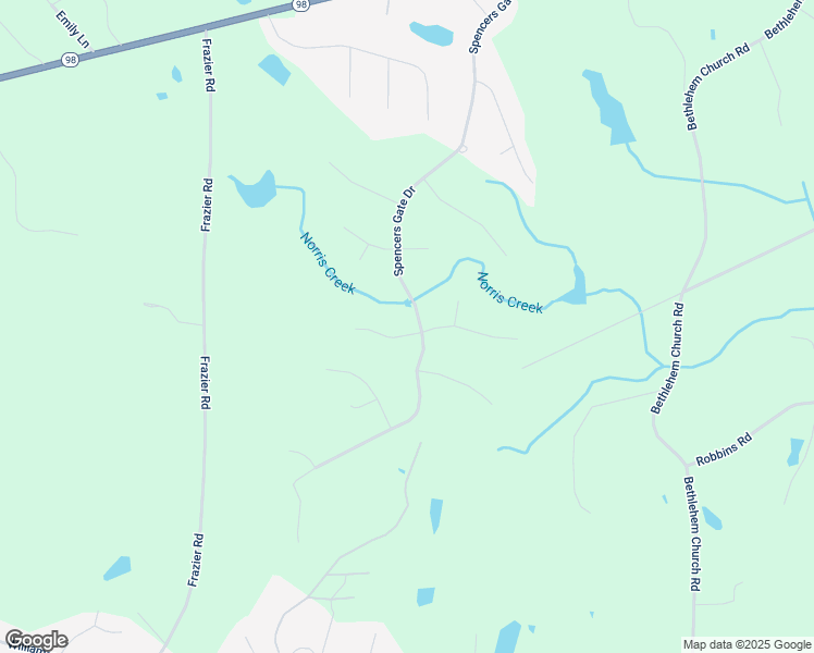 map of restaurants, bars, coffee shops, grocery stores, and more near 20 West Shorrey Place in Youngsville