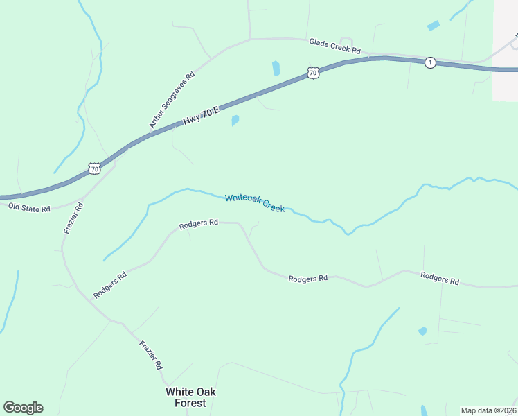 map of restaurants, bars, coffee shops, grocery stores, and more near 1234 Rodgers Road in Crossville