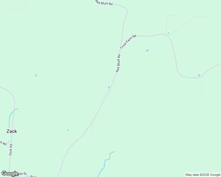 map of restaurants, bars, coffee shops, grocery stores, and more near Red Bluff Road in Marshall