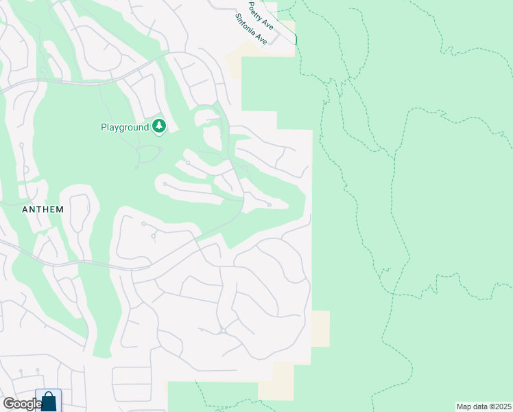 map of restaurants, bars, coffee shops, grocery stores, and more near 9 Paradise Valley Court in Henderson