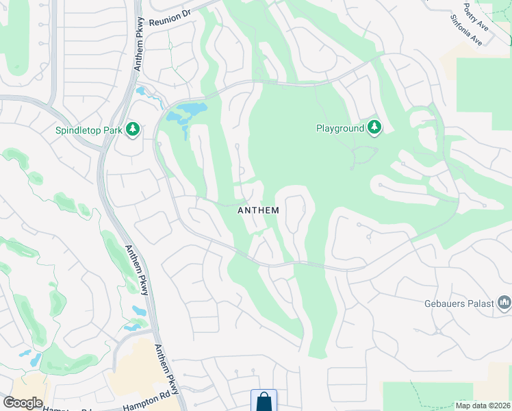 map of restaurants, bars, coffee shops, grocery stores, and more near 37 Brandermill Drive in Henderson