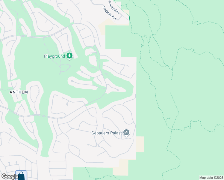 map of restaurants, bars, coffee shops, grocery stores, and more near 9 Paradise Valley Court in Henderson