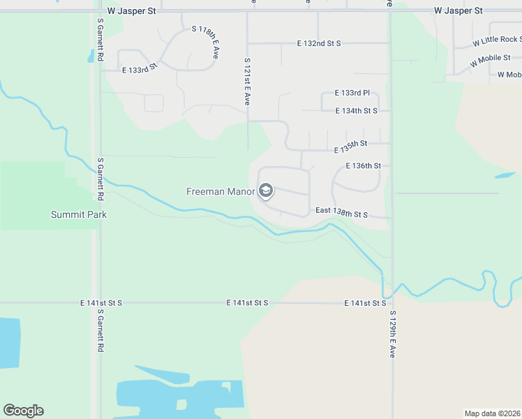 map of restaurants, bars, coffee shops, grocery stores, and more near 13770 South 123rd East Avenue in Broken Arrow