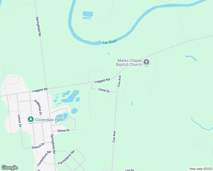 map of restaurants, bars, coffee shops, grocery stores, and more near 1846 Topaz Avenue in Rocky Mount
