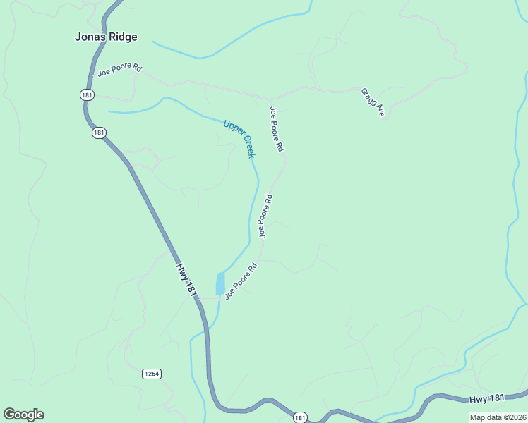 map of restaurants, bars, coffee shops, grocery stores, and more near 7888 Joe Poore Road in Newland