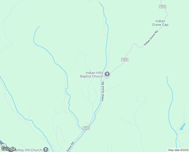 map of restaurants, bars, coffee shops, grocery stores, and more near 1530 Indian Hills Drive in Lenoir