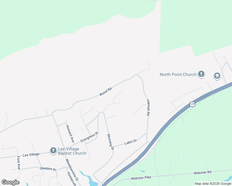 map of restaurants, bars, coffee shops, grocery stores, and more near 115 Rosemont Lane in Harriman