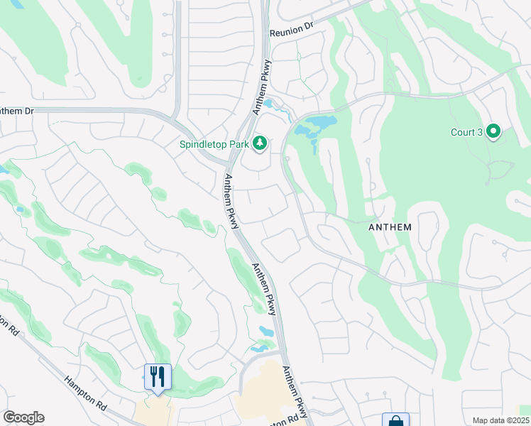 map of restaurants, bars, coffee shops, grocery stores, and more near 7 Annadale Court in Henderson