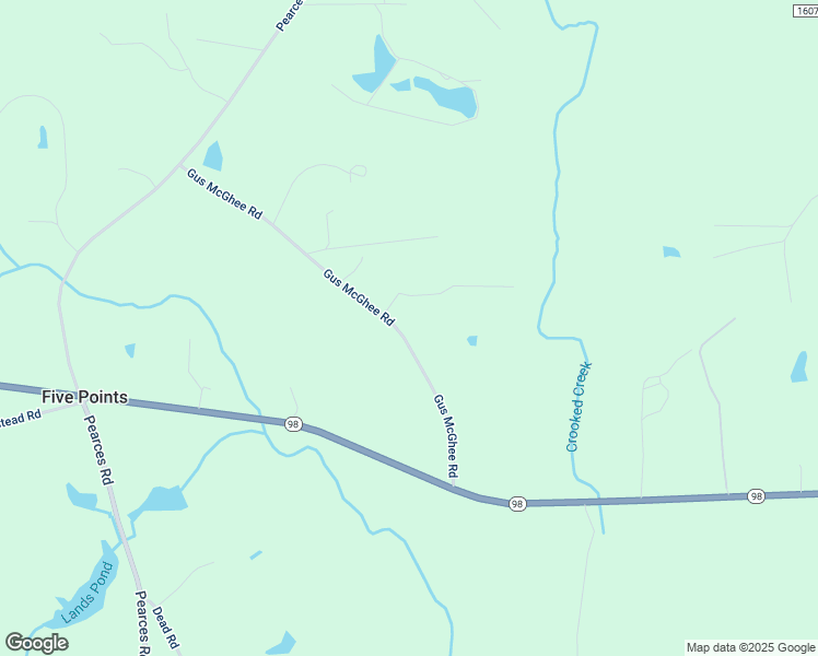 map of restaurants, bars, coffee shops, grocery stores, and more near 178 Gus McGhee Road in Bunn