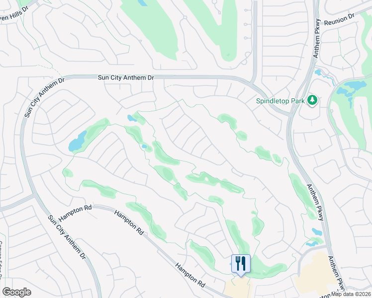 map of restaurants, bars, coffee shops, grocery stores, and more near 1701 Warrington Drive in Henderson