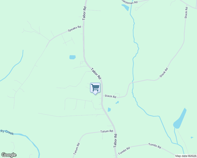 map of restaurants, bars, coffee shops, grocery stores, and more near 943 Tabor Road in Olin