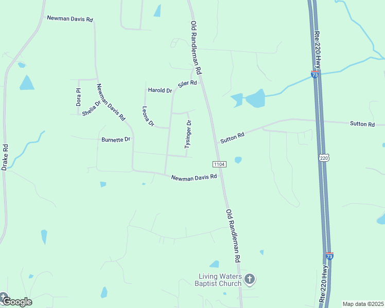 map of restaurants, bars, coffee shops, grocery stores, and more near 5813 Tysinger Drive in Greensboro