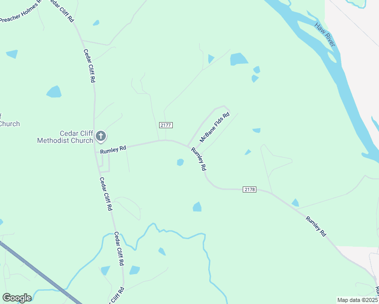 map of restaurants, bars, coffee shops, grocery stores, and more near 4941 Rumley Road in Graham