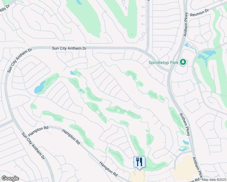 map of restaurants, bars, coffee shops, grocery stores, and more near 2620 Rangely Avenue in Henderson