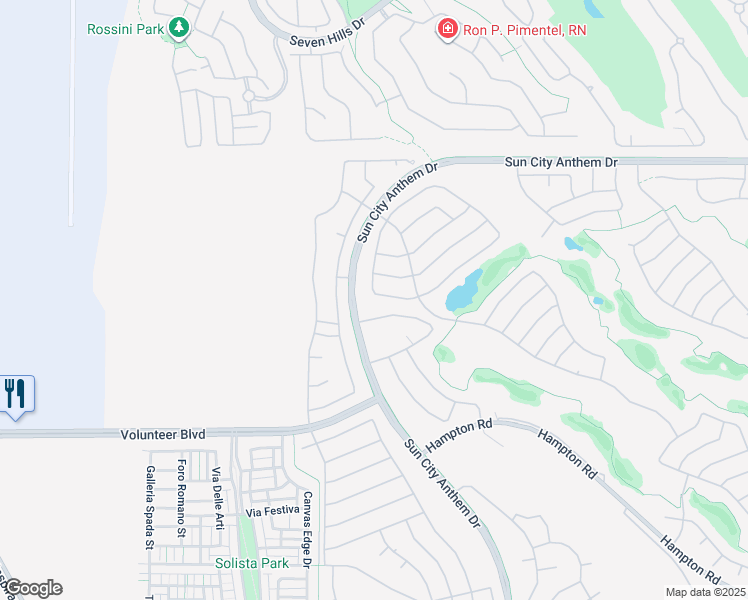 map of restaurants, bars, coffee shops, grocery stores, and more near 3058 Sumter Valley Circle in Henderson