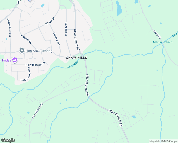 map of restaurants, bars, coffee shops, grocery stores, and more near 519 Olive Branch Road in Durham