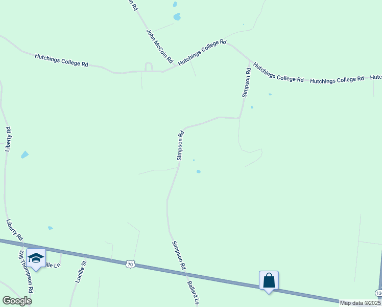 map of restaurants, bars, coffee shops, grocery stores, and more near 704 Simpson Road in Sparta