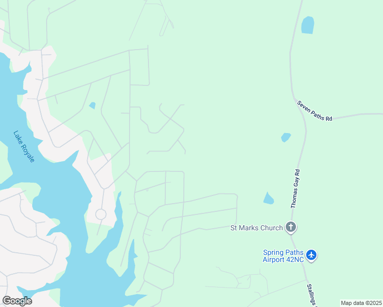 map of restaurants, bars, coffee shops, grocery stores, and more near 140 Shaman Drive in Louisburg