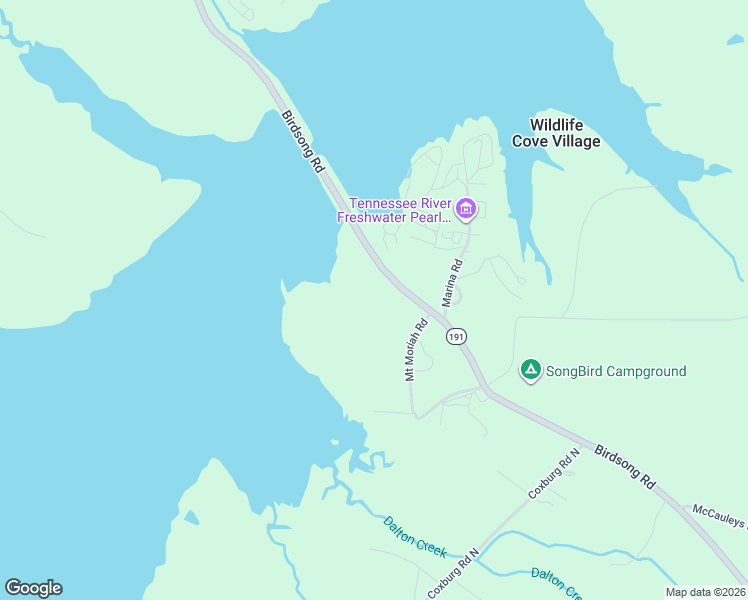 map of restaurants, bars, coffee shops, grocery stores, and more near 5905 Birdsong Rd in Camden