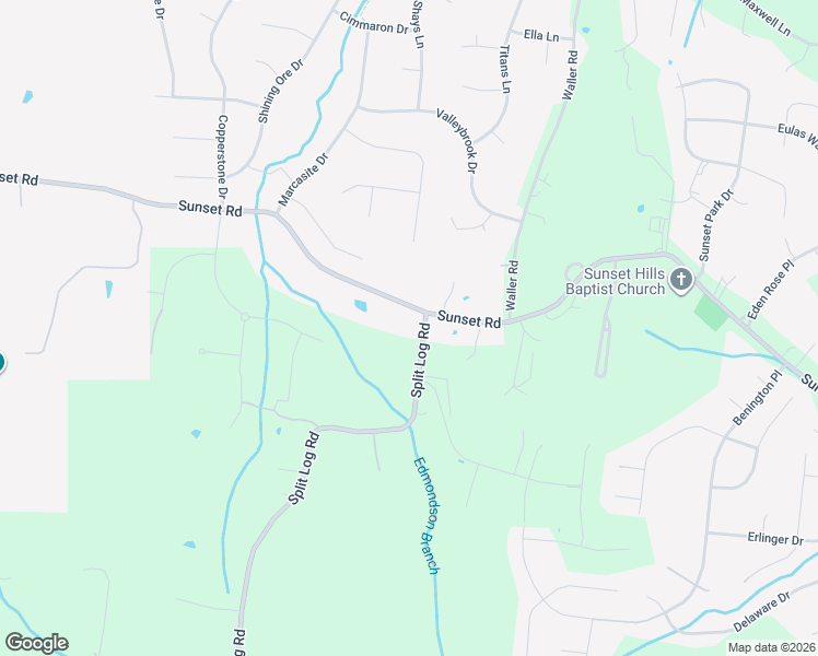 map of restaurants, bars, coffee shops, grocery stores, and more near 1554 Sunset Road in Brentwood